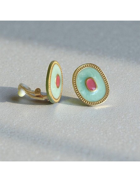 Boucles d'oreilles clips Sunset