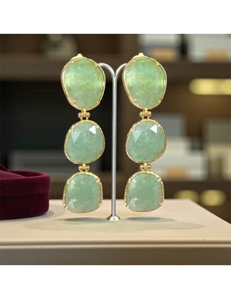 Boucles d'oreilles clips Rafale