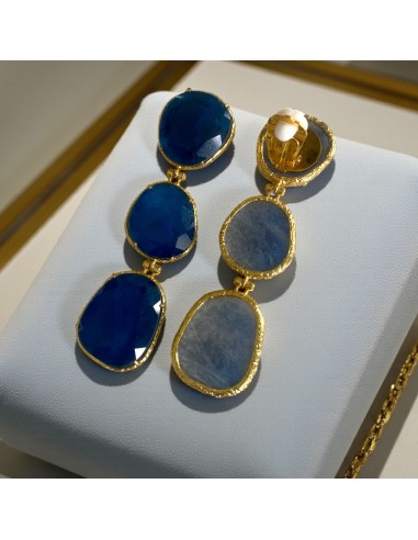 Boucles d'oreilles clips Rafale