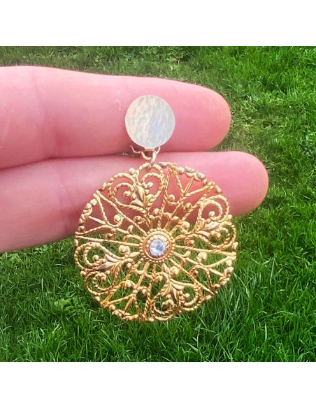 Boucles d'oreilles à clips Anoda