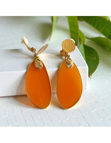 Boucles d'oreilles à clips Tropique