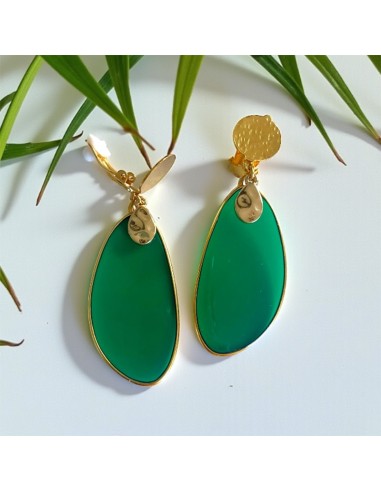 Boucles d'oreilles à clips Tropique