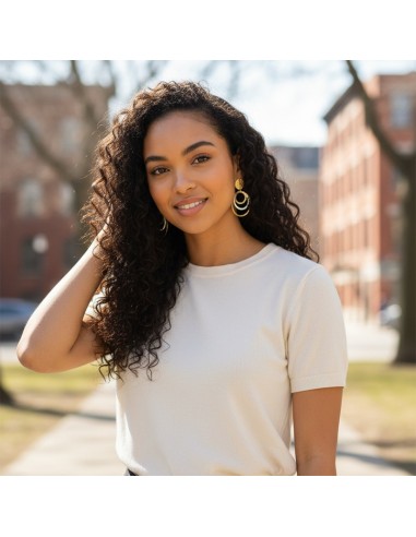 Boucles d'oreilles clips  " Do It " 2