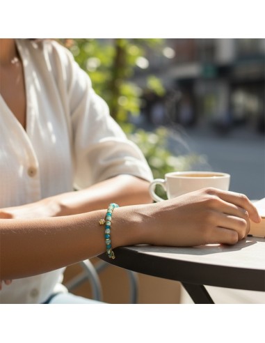Bracelet Apatite et Amazonite