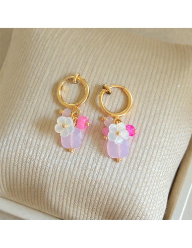 Boucles D'oreilles à Clip Lolilota Rose Pastel - Neuf Avec étiquettes - Sans Marque