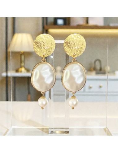 Boucles d’oreilles à clips perle...