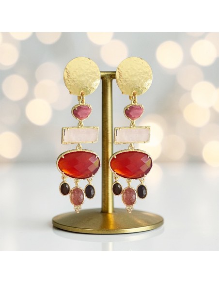 Boucles d'oreilles clips Bohème