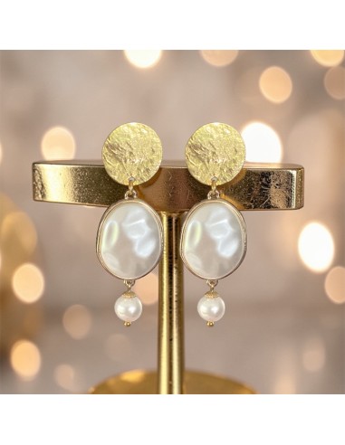 Boucles d’oreilles à clips perle...
