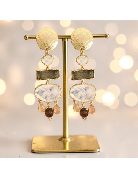 Boucles d'oreilles clips Bohème