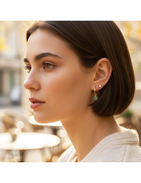 Boucles d'oreilles à clips Plata