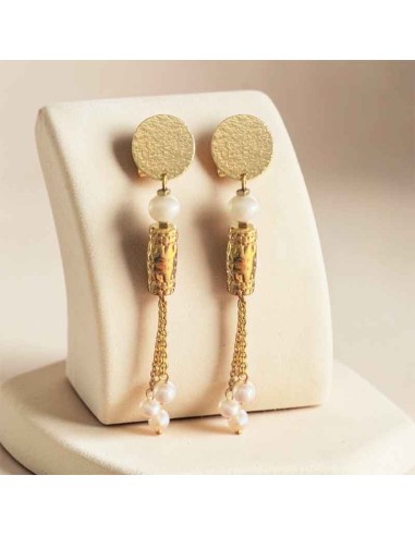 Boucles d'oreilles à clip pendantes...