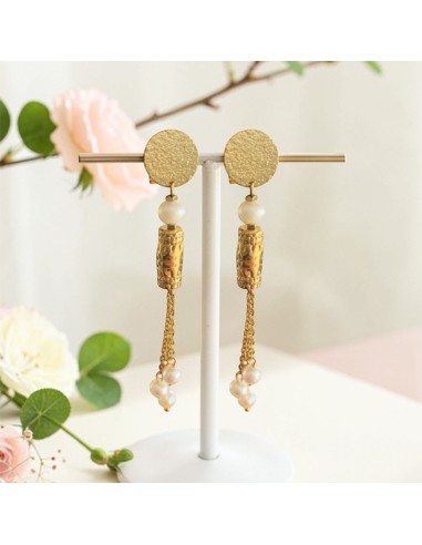 Boucles d'oreilles à clip pendantes Suzanne 2
