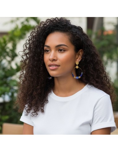 Boucles d'oreilles clips créoles Nairobie 2