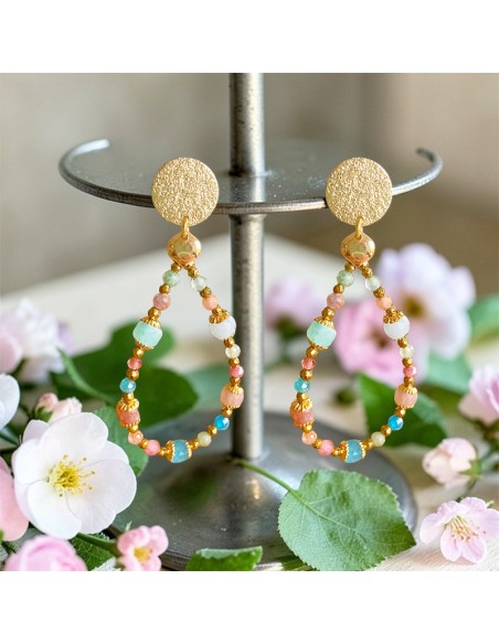 Boucles d'oreilles à clips Printania