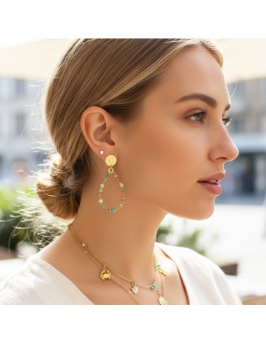 Boucles d'oreilles à clips Printania 2