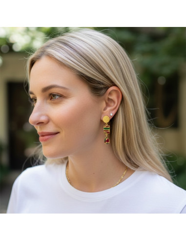 Boucles d'oreilles clips éclat