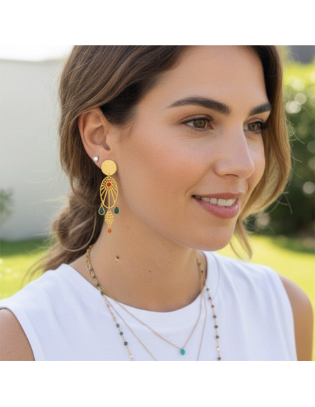 Boucles d'oreilles clips Punchy