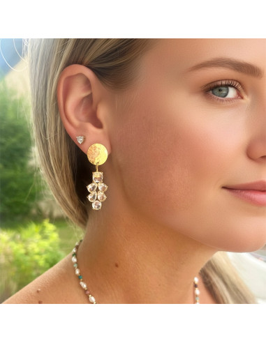 Boucle d'oreille à clip Marysol