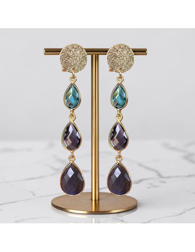 Boucles d'oreilles clips Eclipse