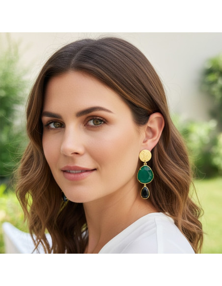 Boucles d'oreilles clips Caroline