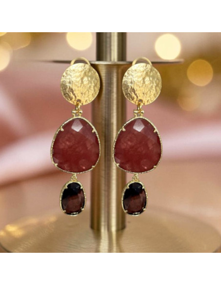 Boucles d'oreilles clips Caroline