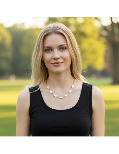 Collier Perle d'eau douce baroque