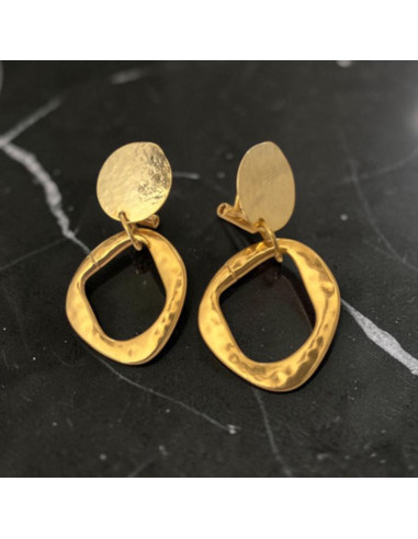 Boucle d'oreille à clip Oréa