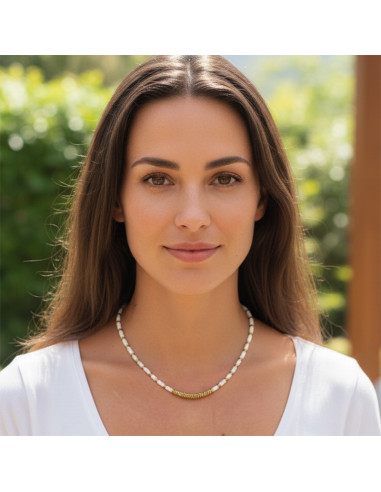 Collier Nacre Heishi 2