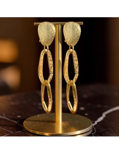 Boucles d'oreilles clips Double Eclat