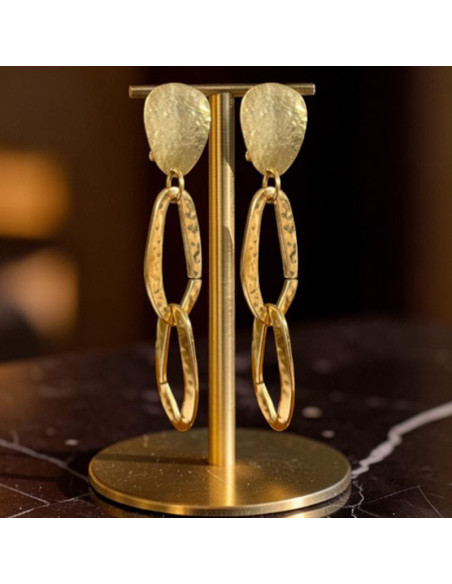 Boucles d'oreilles clips Double Eclat