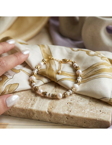 Bracelet Perles et Nacre