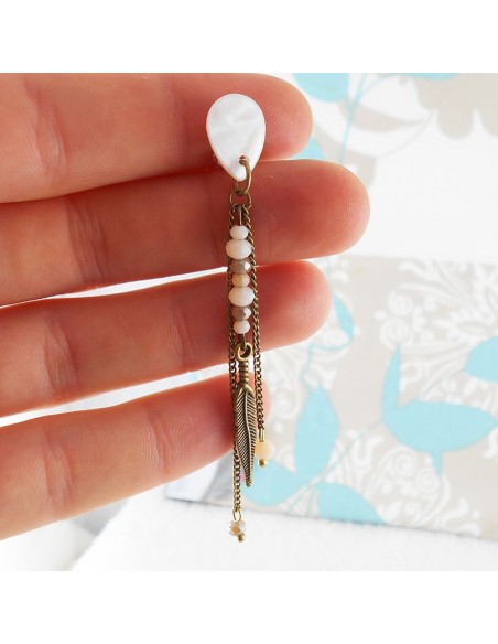 Boucles d'oreilles à clip Bali