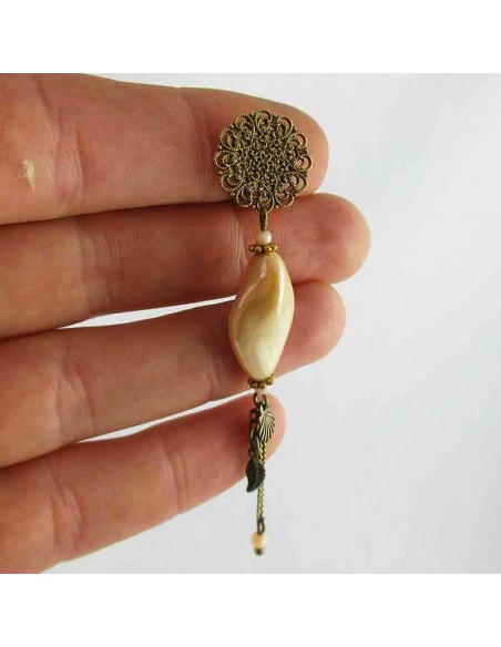 Boucles d'oreilles à clips Louise