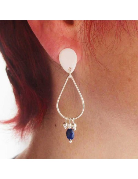 Boucles d'oreilles clips  Lydie