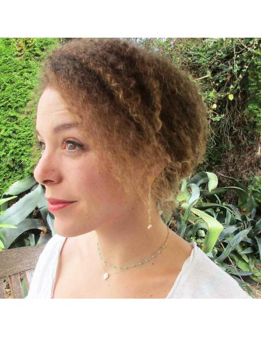 Boucle d'oreille clip Miami.