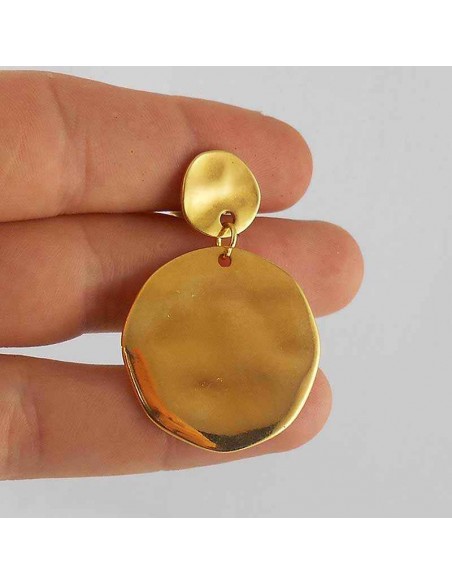 boucle d'oreille plaqué or