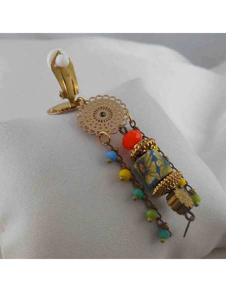 Boucles d'oreilles clips Addis abeba