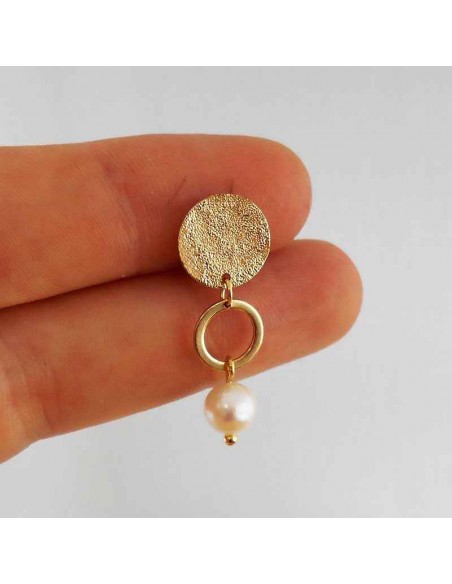 boucle d'oreille clip pendante