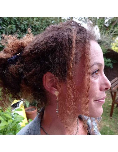 boucles d'oreilles clips pendantes 2