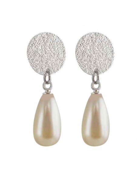 Boucles d'oreilles clips Swarovski blanches