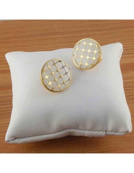 Boucles d'oreilles clips rétro