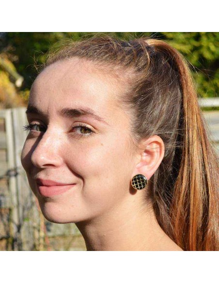 Boucles d'oreilles clips rétro