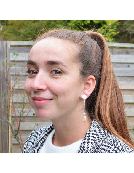 Boucles d'oreilles à clips argent 925