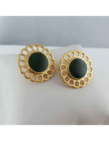 Boucle d'oreille à clip rétro