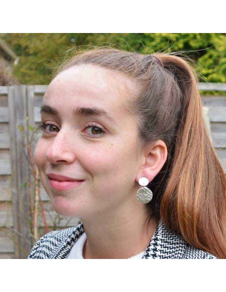 Boucles d'oreilles clips argent 925