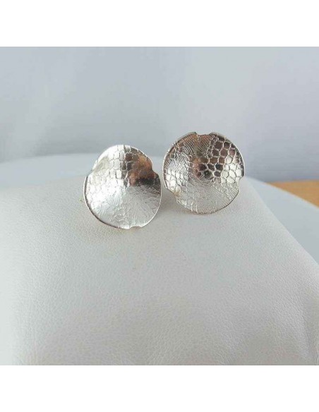 Boucle d'oreille clip court argent 925