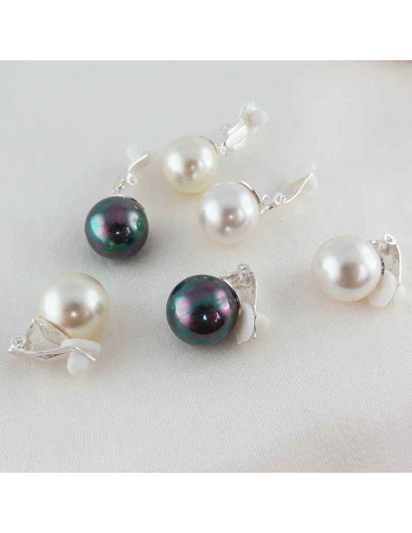 Boucle d'oreille clip Swarovski