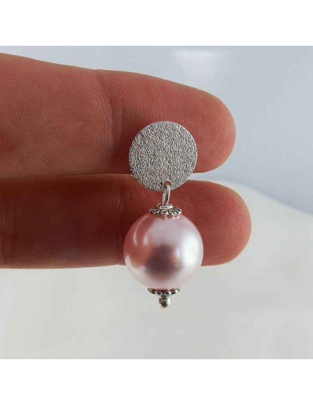 Boucle d'oreille swarovski