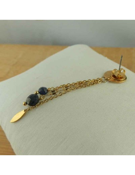 Boucles d oreilles Lapis Lazuli