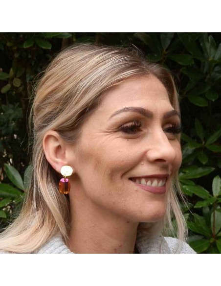 Boucles d'oreilles clips Versailles